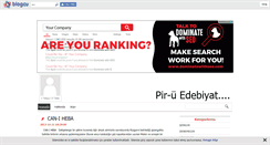 Desktop Screenshot of ersinkbulut.blogcu.com