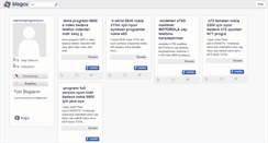 Desktop Screenshot of cepnokiaprogramoyun.blogcu.com
