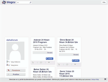 Tablet Screenshot of dizifragmanizletr.blogcu.com