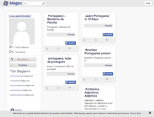 Tablet Screenshot of portekizceogrenmek.blogcu.com