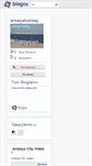 Mobile Screenshot of antalyaholiday.blogcu.com