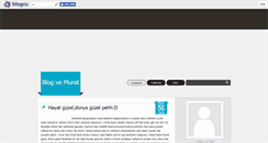 Desktop Screenshot of benvemurat.blogcu.com