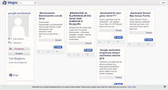 Desktop Screenshot of google-seslimahal.blogcu.com