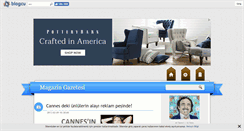 Desktop Screenshot of magazingazetesi.blogcu.com