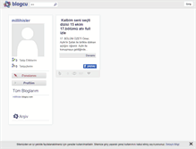 Tablet Screenshot of millihisler.blogcu.com