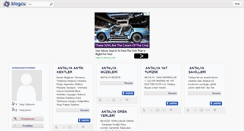 Desktop Screenshot of antalyasehirrehberi.blogcu.com
