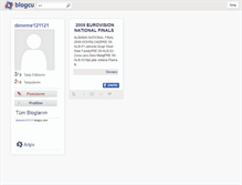 Tablet Screenshot of deneme121121.blogcu.com