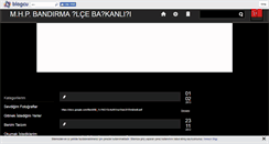 Desktop Screenshot of bandirmamilliyetcihareket.blogcu.com