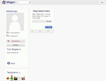 Tablet Screenshot of bebekorgu.blogcu.com