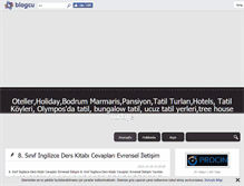 Tablet Screenshot of hotellersiteler.blogcu.com