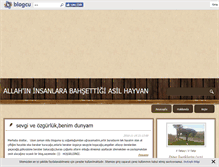 Tablet Screenshot of horseatlardunyasi.blogcu.com