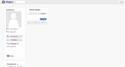 Desktop Screenshot of dantelvar.blogcu.com