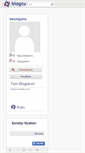 Mobile Screenshot of bestajans.blogcu.com