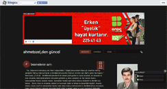 Desktop Screenshot of ahmetozel1965.blogcu.com