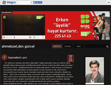 Tablet Screenshot of ahmetozel1965.blogcu.com