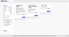 Desktop Screenshot of geolog.blogcu.com