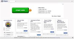 Desktop Screenshot of alpaslanfenerim.blogcu.com