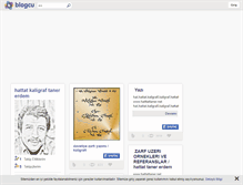 Tablet Screenshot of hattat.blogcu.com