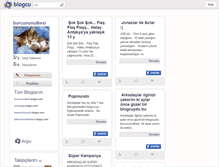 Tablet Screenshot of burcununulkesi.blogcu.com