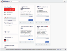 Tablet Screenshot of klimafiyatlari.blogcu.com