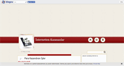 Desktop Screenshot of internettenkazananlar.blogcu.com