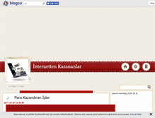 Tablet Screenshot of internettenkazananlar.blogcu.com