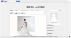 Desktop Screenshot of gelinliklerim.blogcu.com