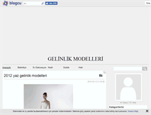 Tablet Screenshot of gelinliklerim.blogcu.com
