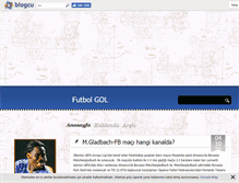 Tablet Screenshot of futbolgol.blogcu.com
