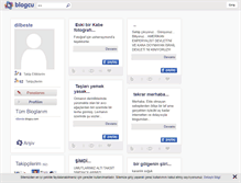Tablet Screenshot of dilbeste.blogcu.com