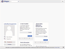 Tablet Screenshot of eokulkarneogrenme.blogcu.com
