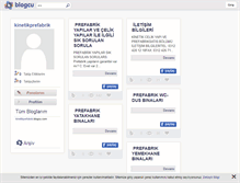 Tablet Screenshot of kinetikprefabrik.blogcu.com