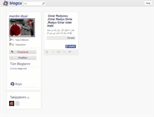 Tablet Screenshot of cinarradyo.blogcu.com