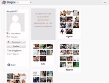 Tablet Screenshot of deryafm77.blogcu.com