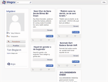 Tablet Screenshot of bilgidevi.blogcu.com