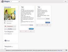 Tablet Screenshot of okanozkul.blogcu.com