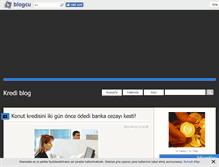 Tablet Screenshot of krediblog.blogcu.com
