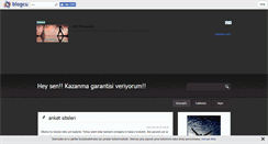 Desktop Screenshot of kesinkazanc.blogcu.com