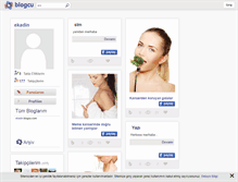 Tablet Screenshot of ekadin.blogcu.com