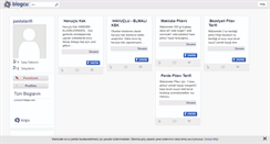 Desktop Screenshot of pastatarifi.blogcu.com