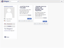 Tablet Screenshot of ceptelefonumodelleri.blogcu.com