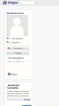 Mobile Screenshot of betaakvaryum.blogcu.com