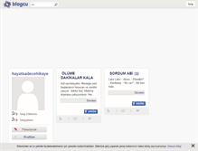 Tablet Screenshot of hayatsadecehikaye.blogcu.com