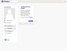 Tablet Screenshot of cepiletisim.blogcu.com