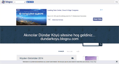 Desktop Screenshot of dundarkoyu.blogcu.com