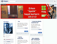 Tablet Screenshot of akinolgun.blogcu.com