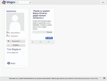 Tablet Screenshot of islamince.blogcu.com