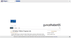 Desktop Screenshot of guncelblog05.blogcu.com