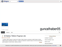 Tablet Screenshot of guncelblog05.blogcu.com
