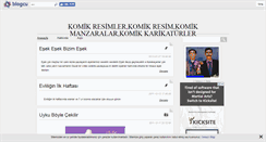 Desktop Screenshot of komik-resimler1.blogcu.com